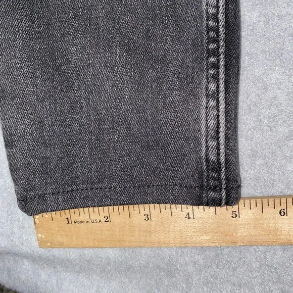 Everlane Jeans 26 Womens Black Skinny‎ Ankle High Rise Denim Essential Staple - Picture 7 of 16